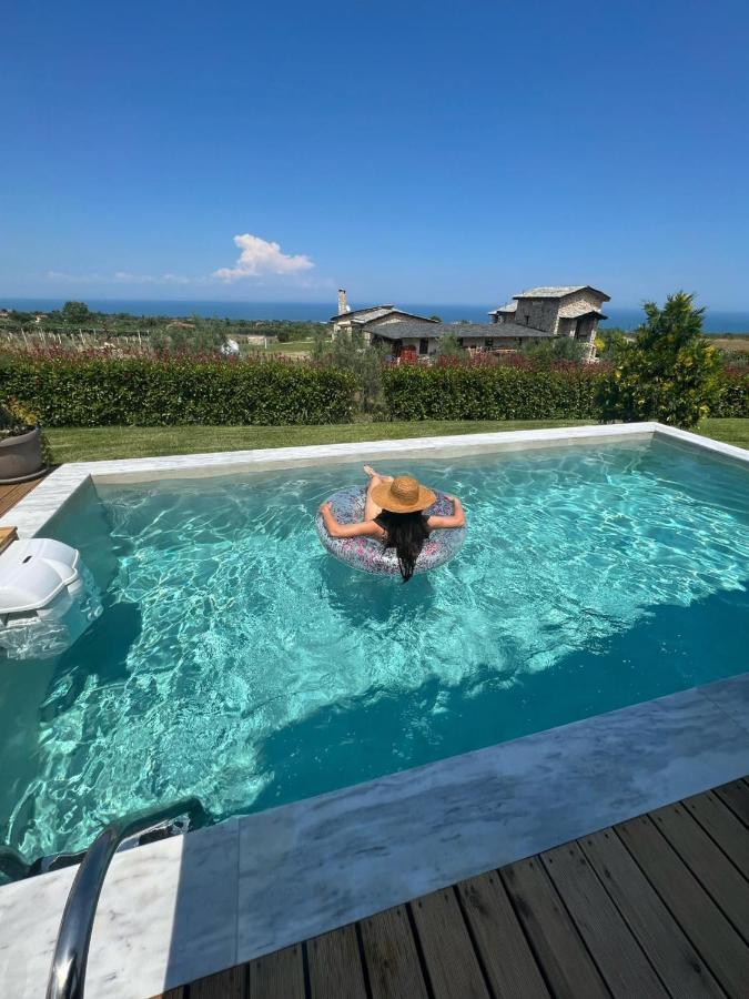 Zeusplace Pool Villa Olympus Riviera لِتوخورو المظهر الخارجي الصورة