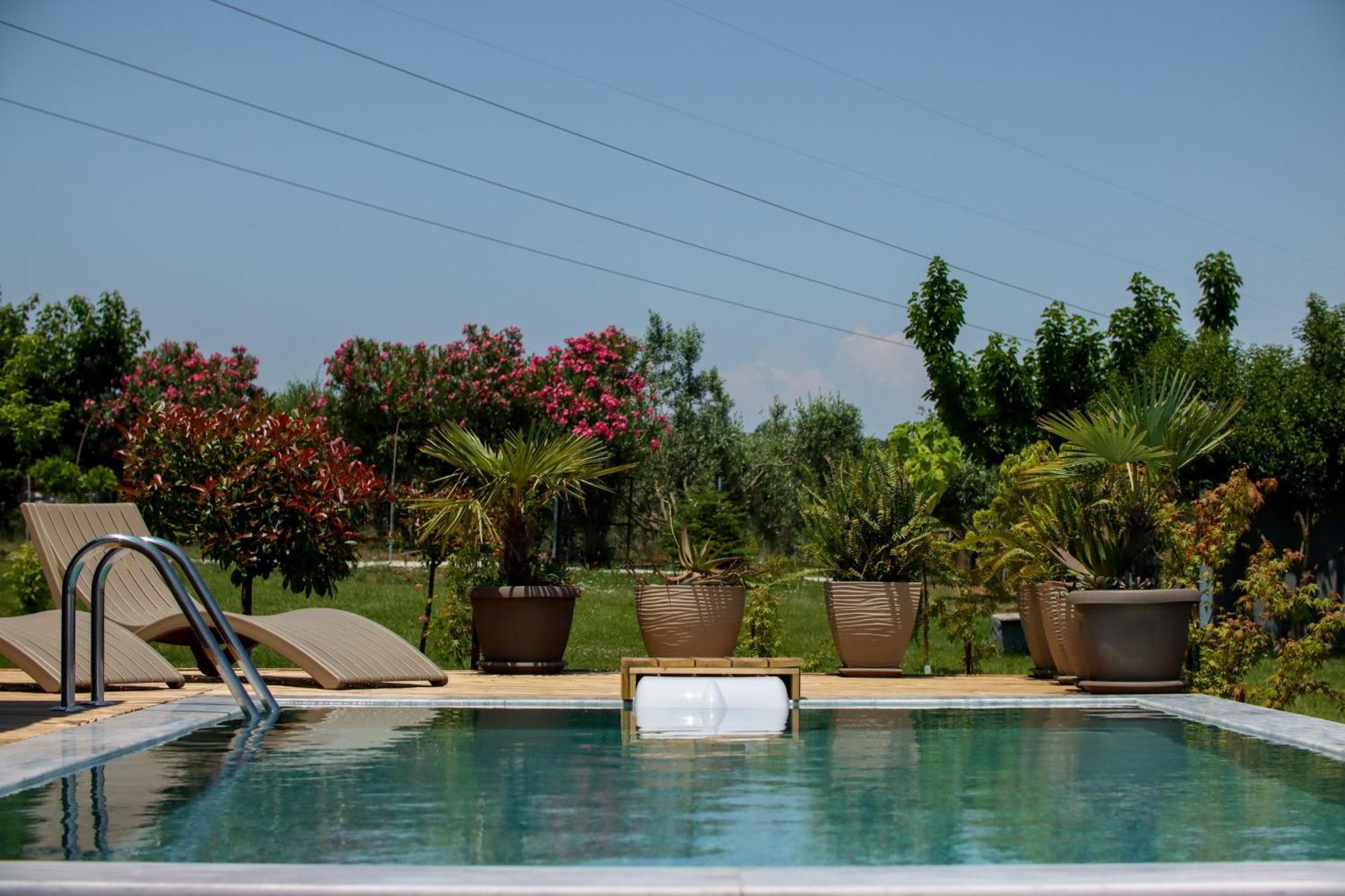 Zeusplace Pool Villa Olympus Riviera لِتوخورو المظهر الخارجي الصورة